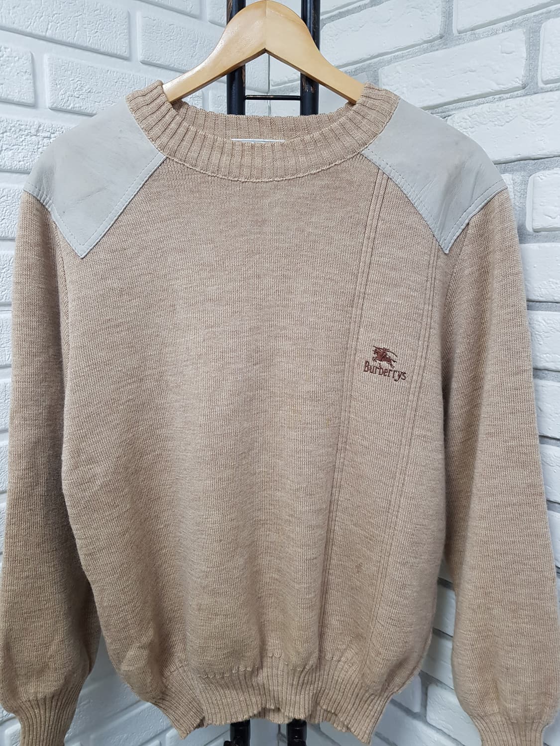 [L/정품] 빈티지 버버리 니트 상품이미지2