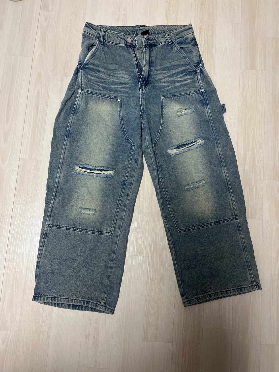 틀릴리온 더블니 카펜터 데님 상품이미지2