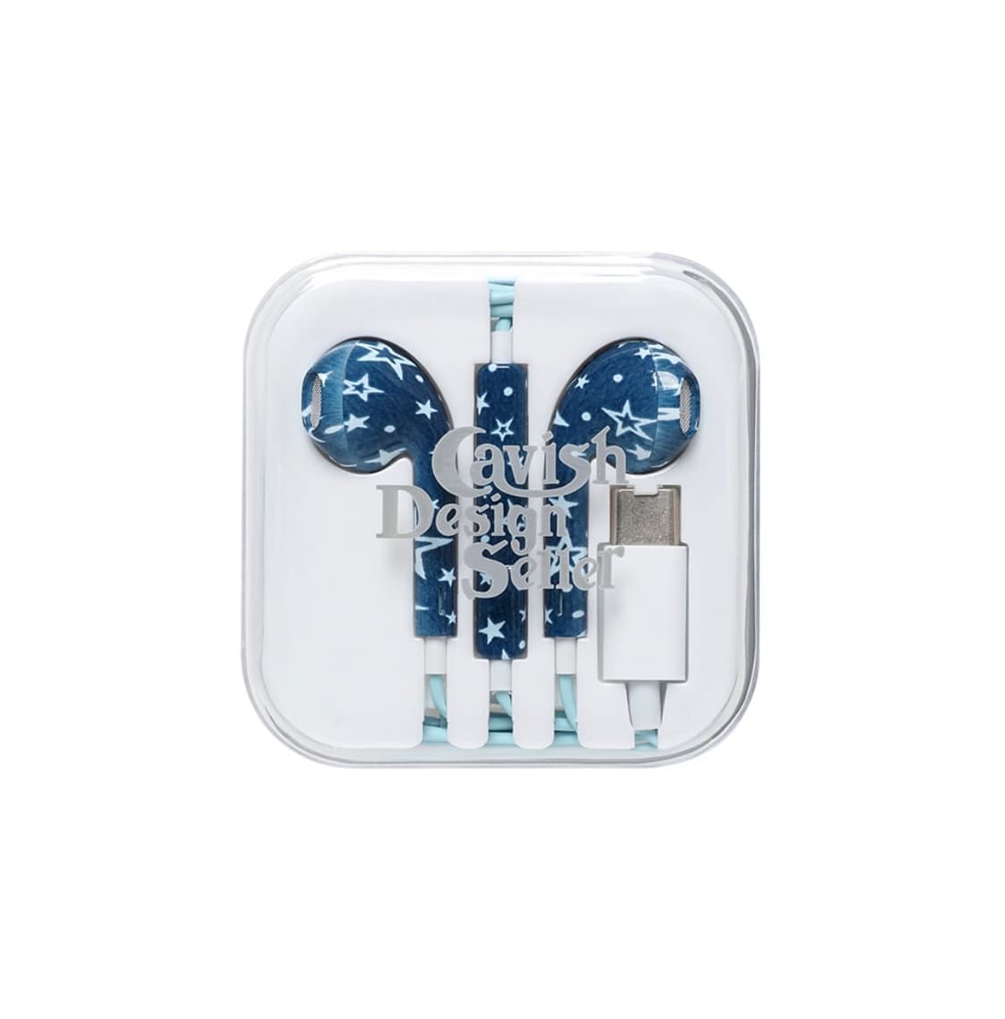 [당일배송] 카비시 규린 스타 와이어드 이어폰 네이비, 카비시 이어폰 상품이미지3