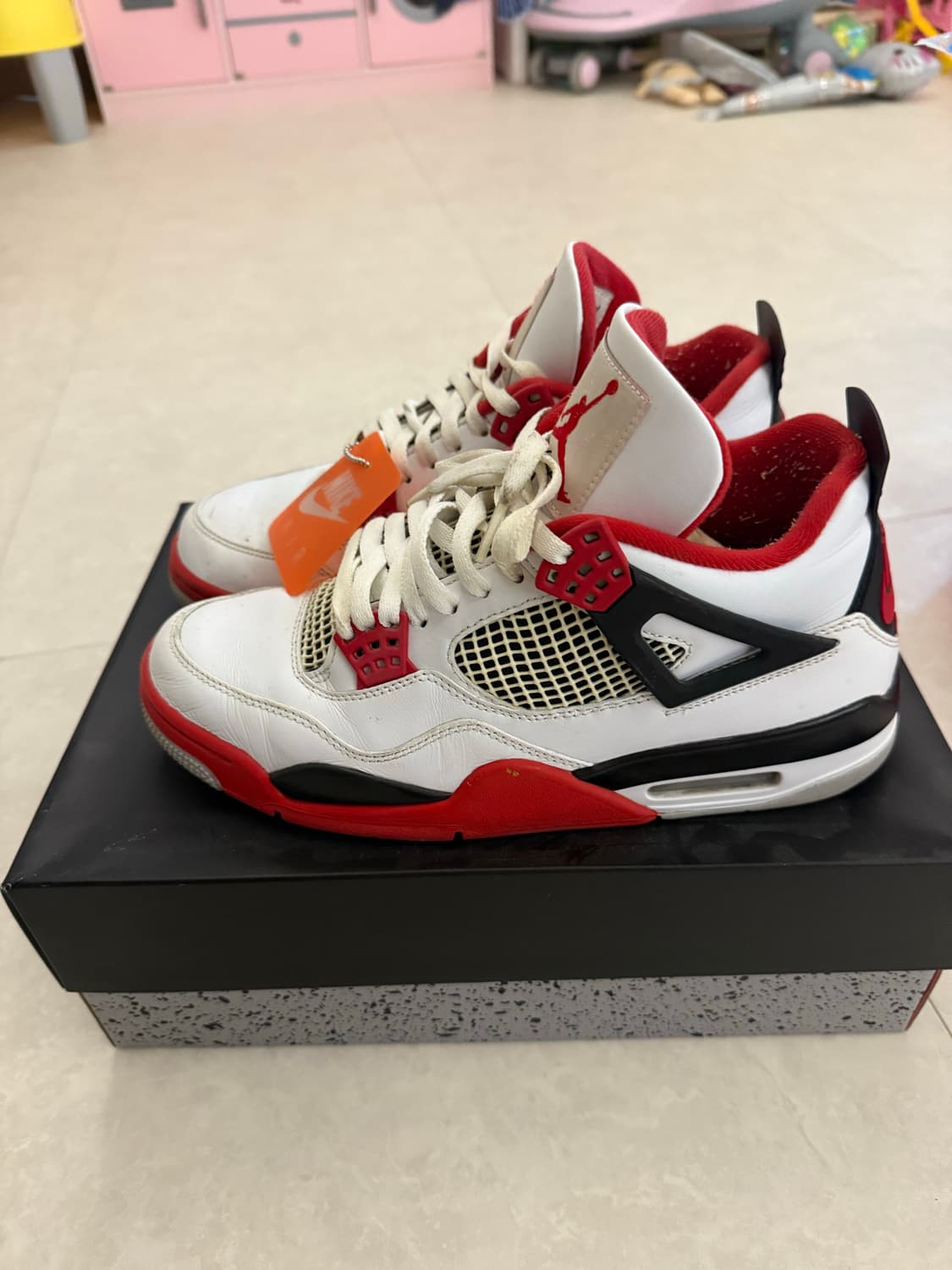 나이키 조던4 파이어레드 280 상품이미지4