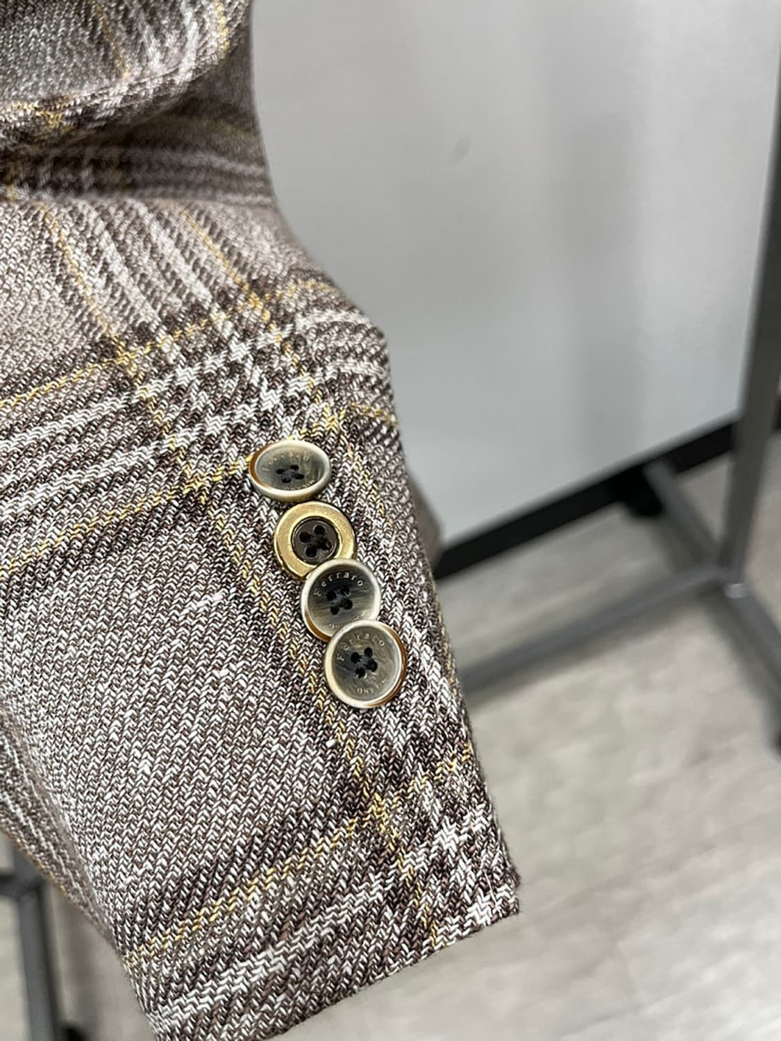 105) 프랑코밀라노 체크자켓  상품이미지3