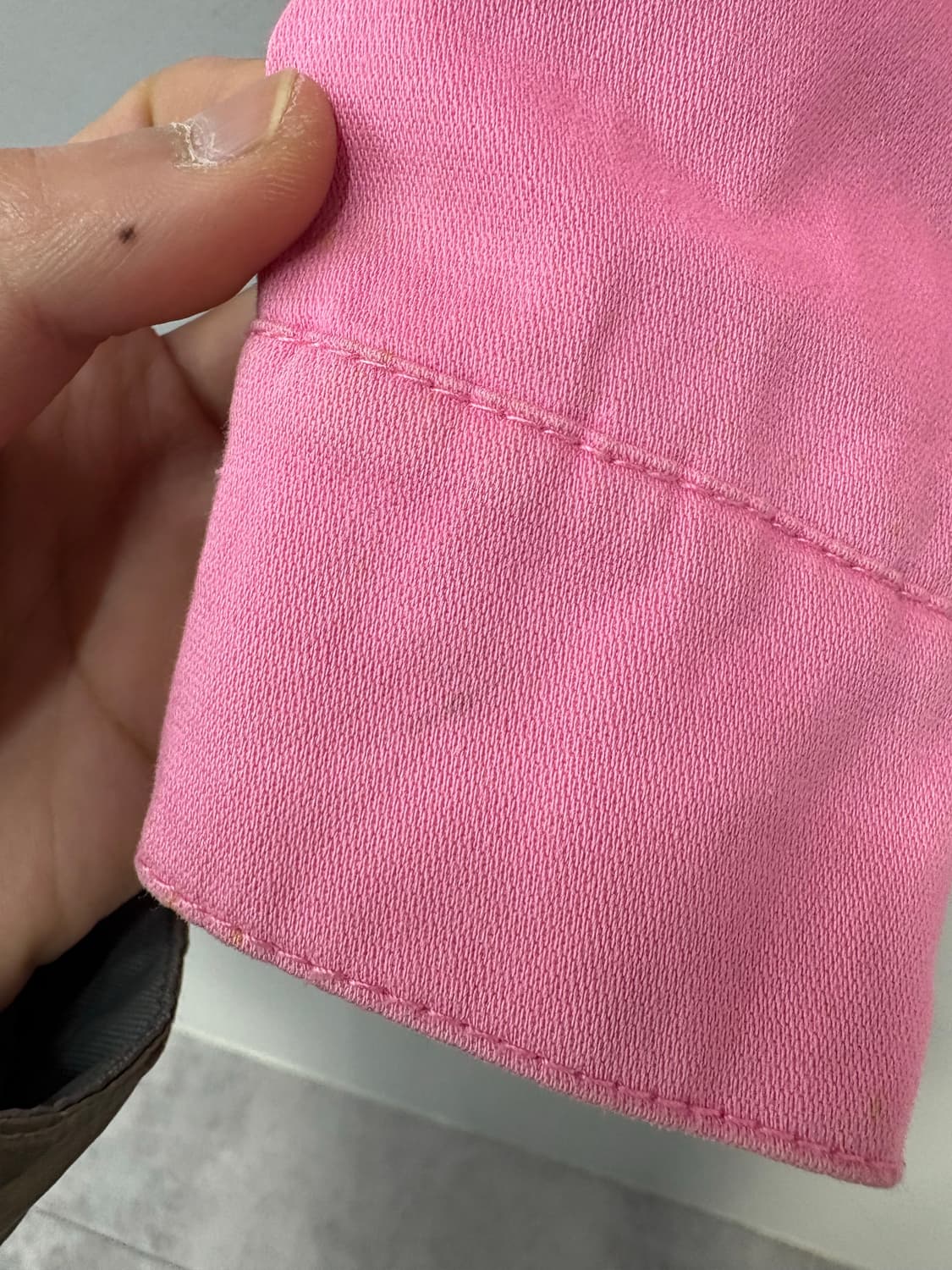 돌체앤가바나 핑크 크롭 데님 자켓 A3249 상품이미지8