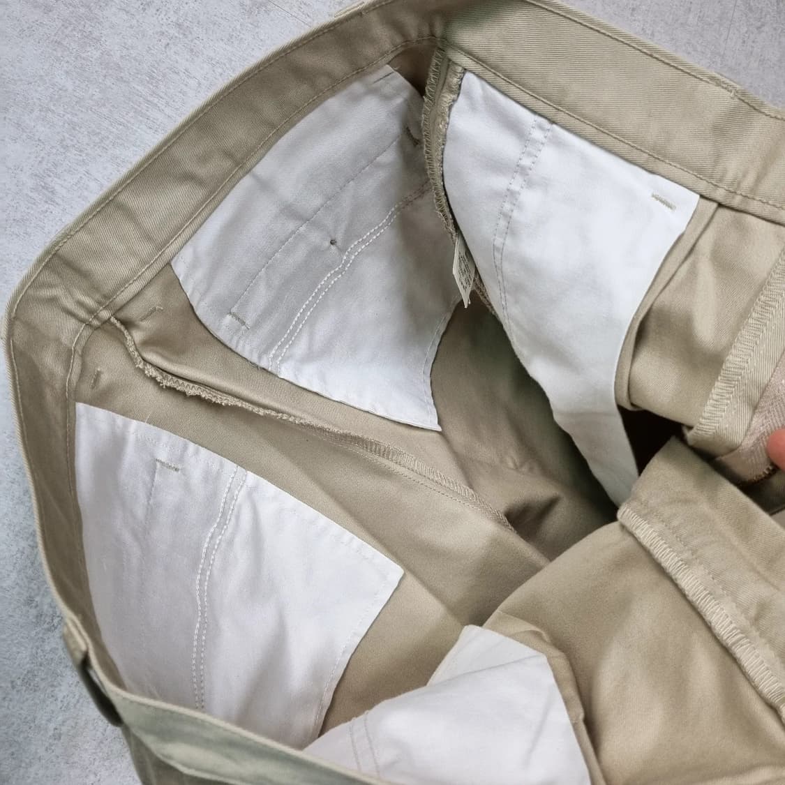 00s jpn 리바이스 오렌지탭 카키 치노 팬츠 33sz 상품이미지4