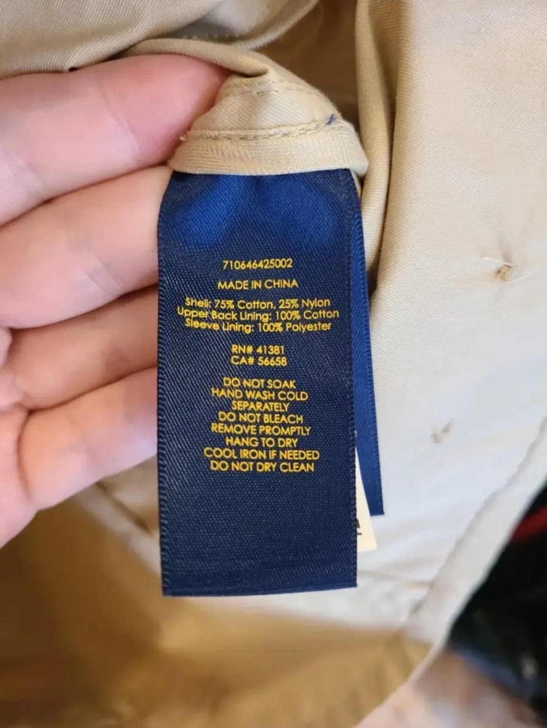 폴로랄프로렌 코튼 자켓 상품이미지6