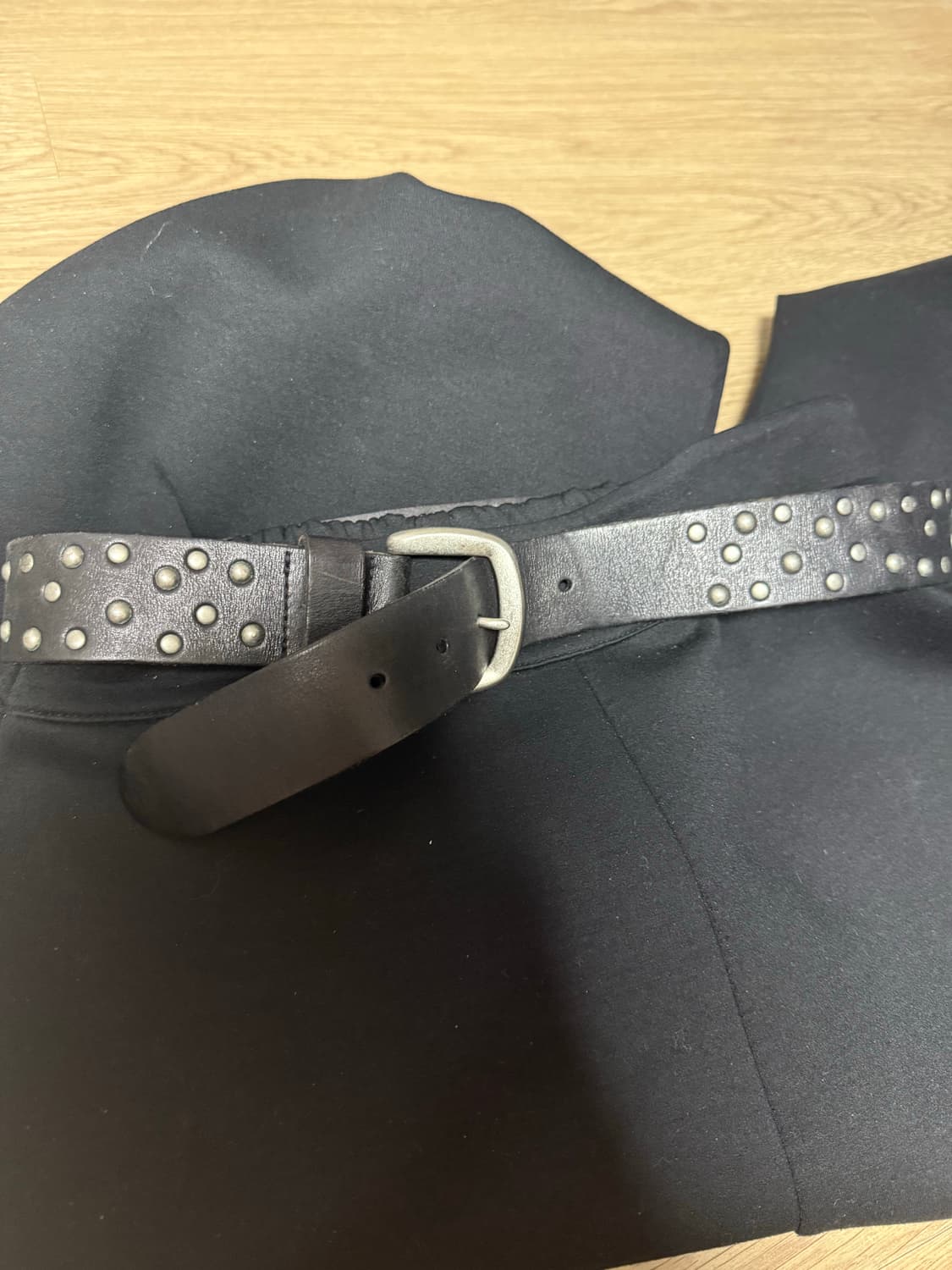 Genuine Leather 스터드 벨트 상품이미지4