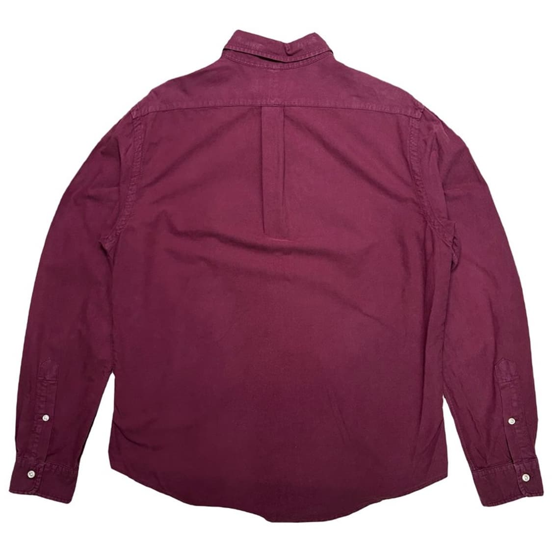 폴로랄프로렌 버건디 컬러 가먼트 다이 옥스퍼드 셔츠 M 상품이미지9