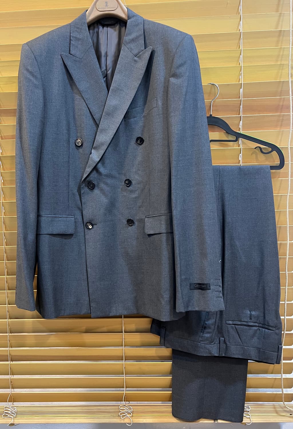 캘빈클라인  남성 그레이 울정장셋업 
 상품이미지1