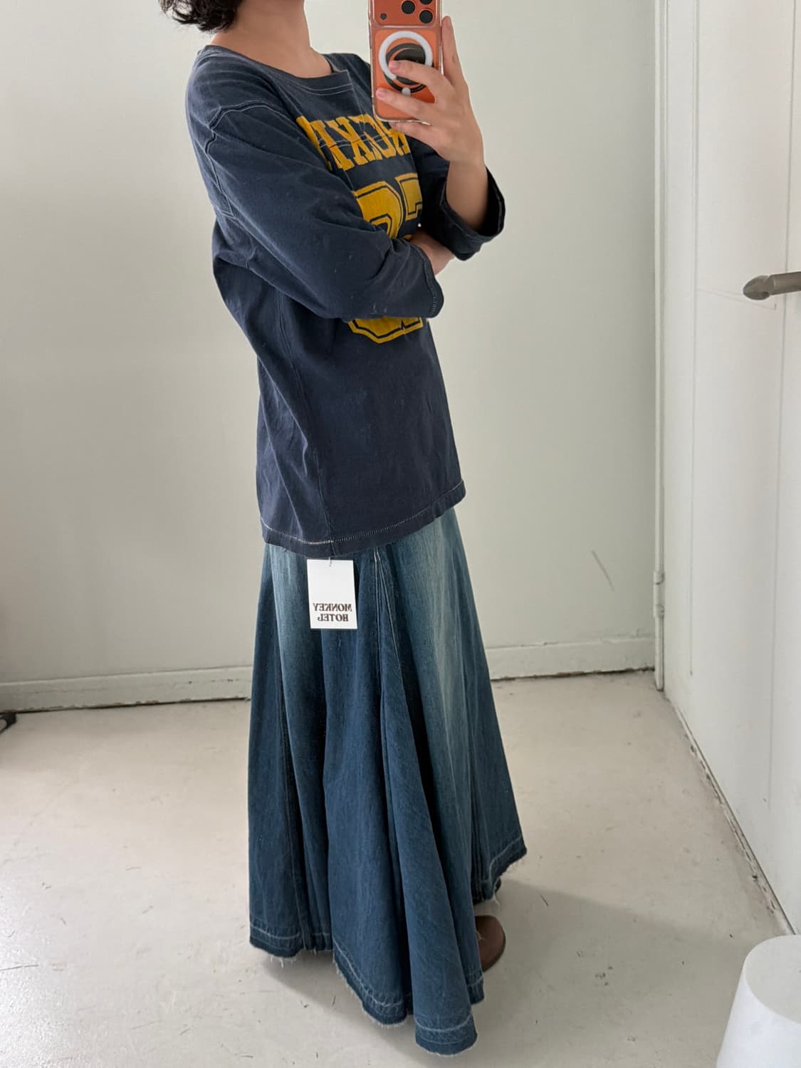 일본빈티지 클래식 애슬레틱 롱슬리브 상품이미지3