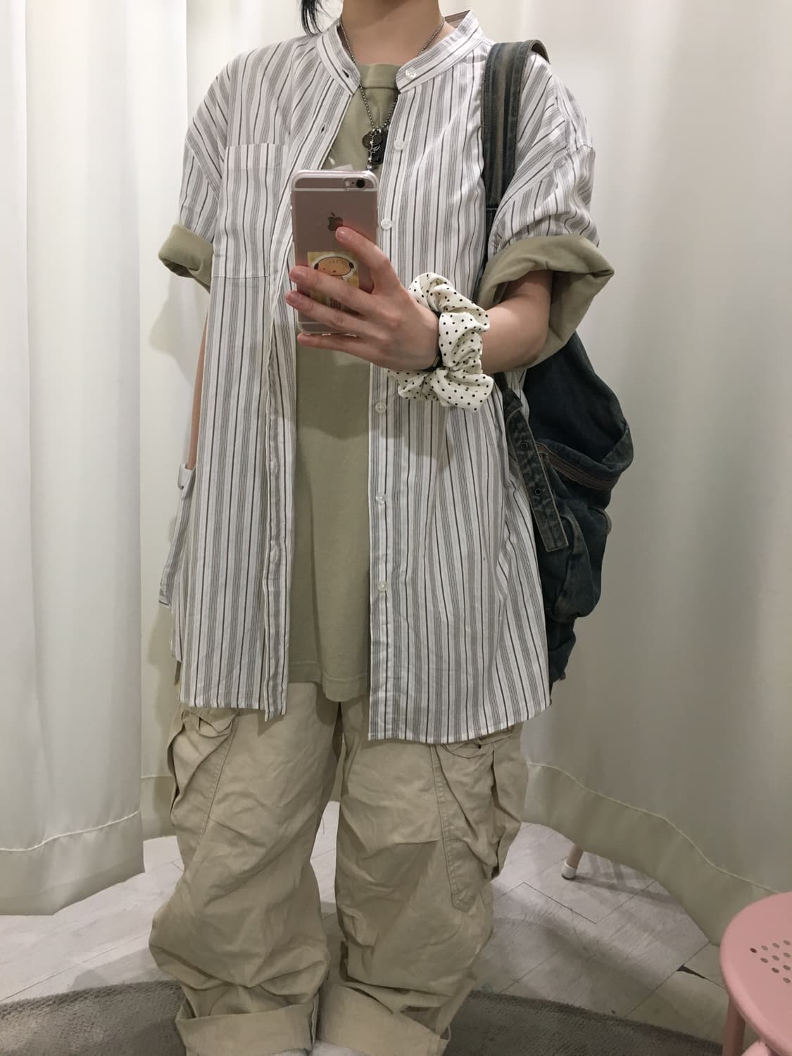 🇺🇸USA vintage Stripe shirt 상품이미지5
