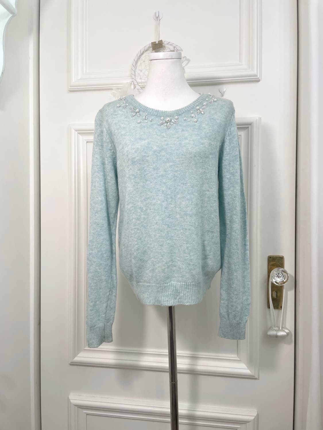 mint melange cubic&pearl point basic swe 상품이미지1