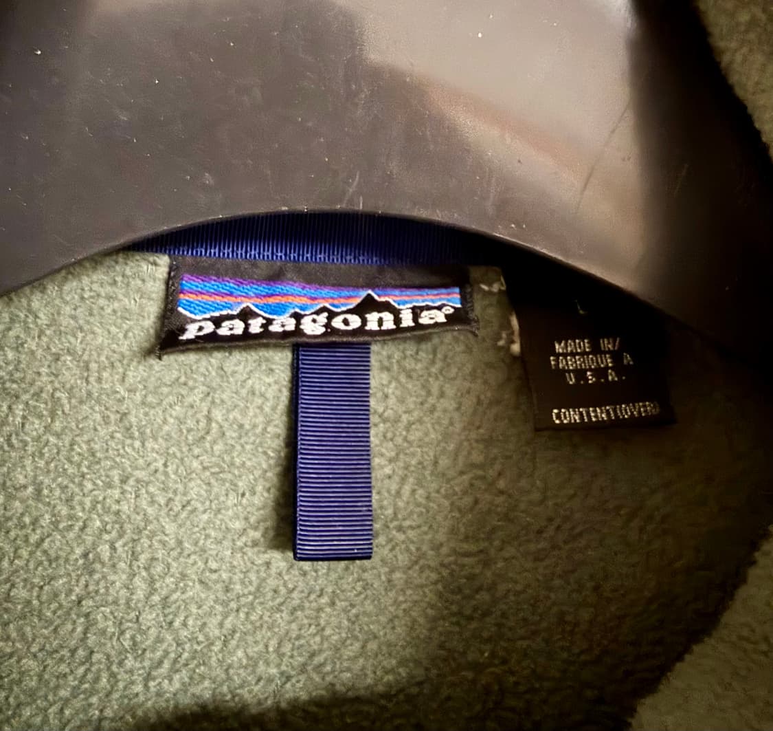 파타고니아 / 90s 빈티지 플리스 그린 / L 상품이미지5