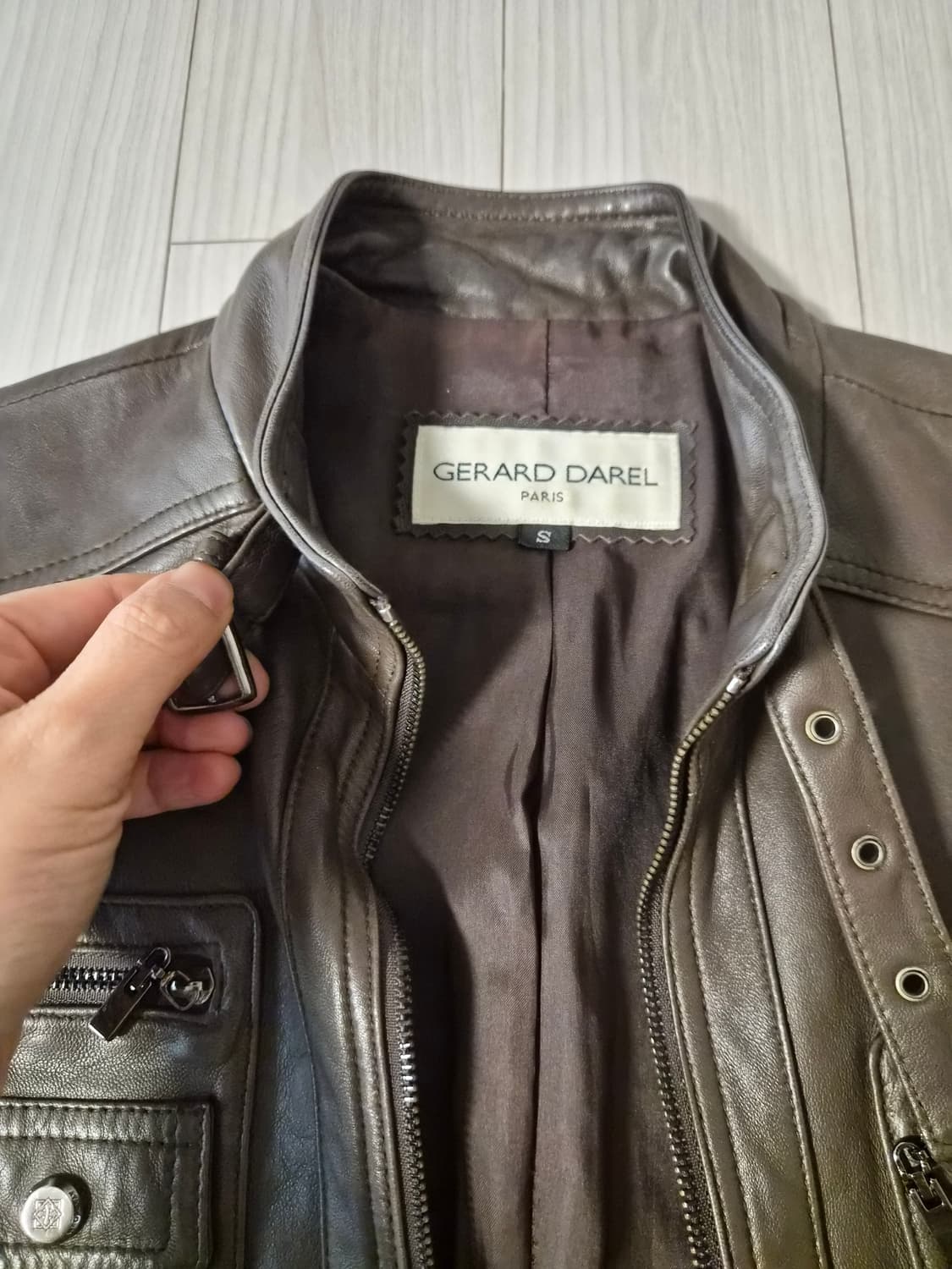제라드 다렐 양가죽100%자켓 상품이미지3