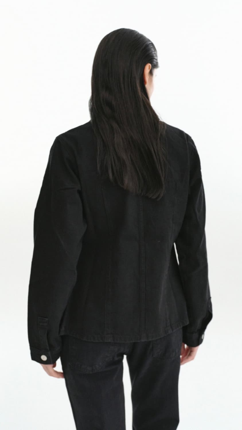 (당일발송/택 O) 리포스 데님 셔츠 자켓 판매합니다. 상품이미지5