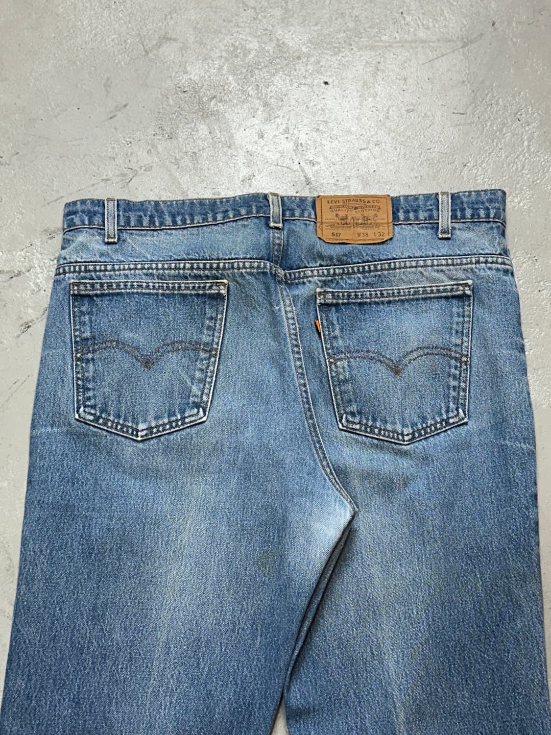 90's USA Made 리바이스 517 부츠컷 플레어진 상품이미지6