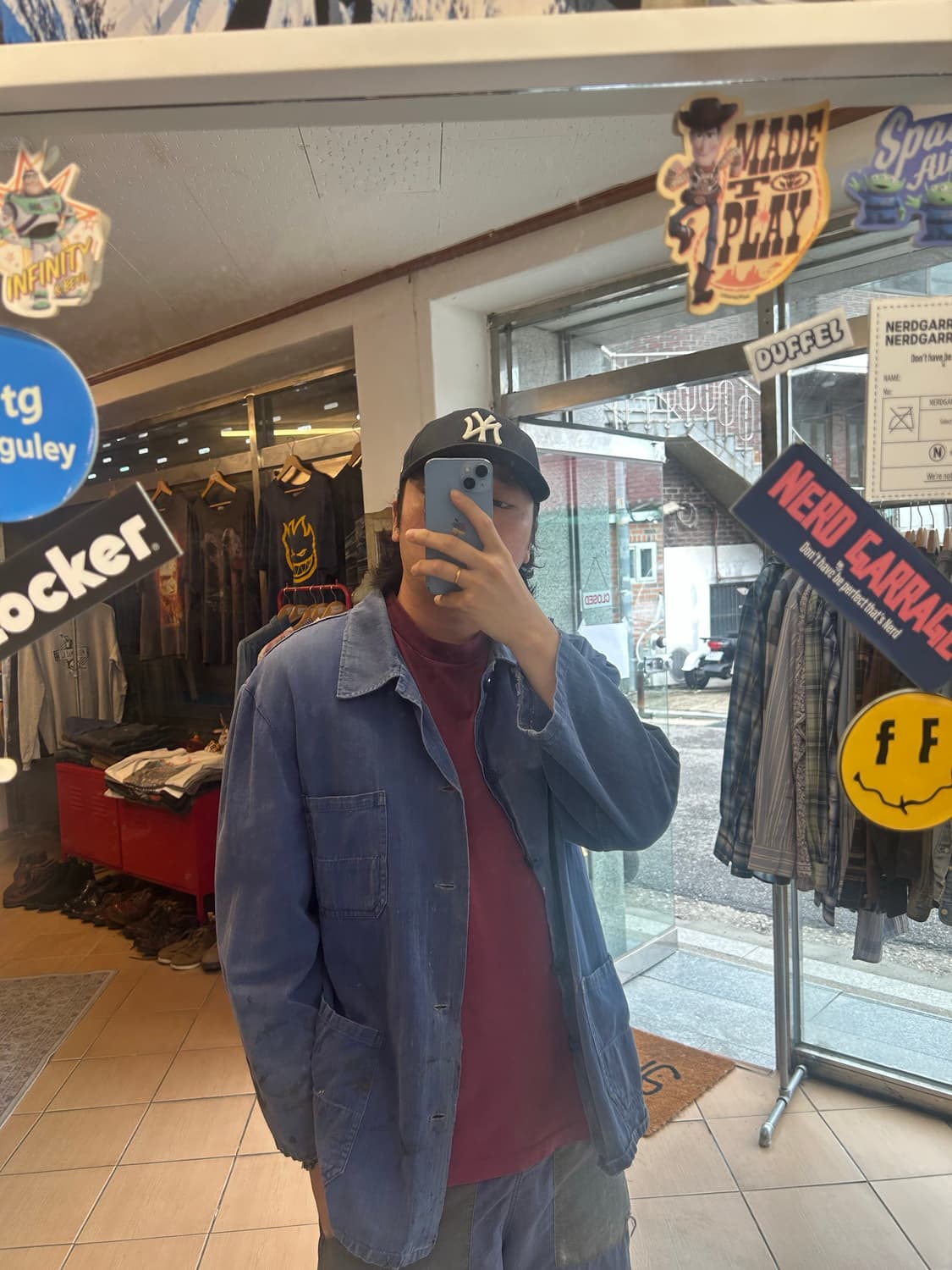 Vintage french work jacket 상품이미지8