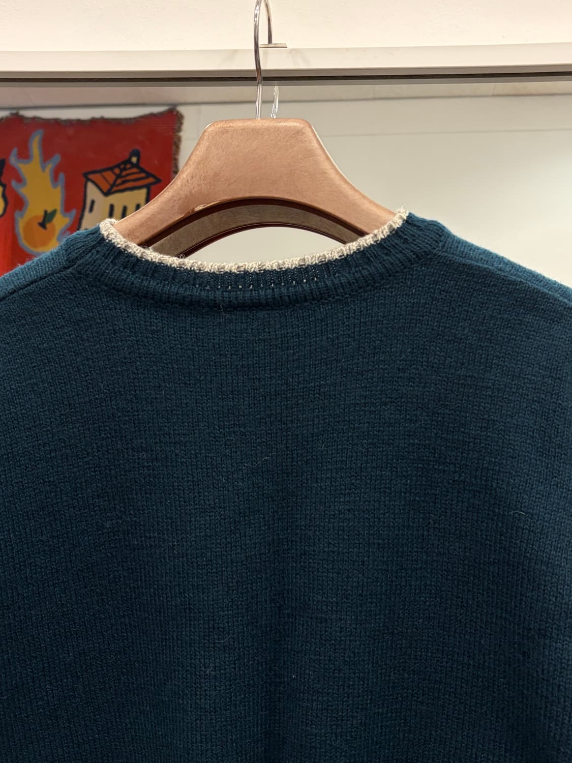 Vtg 빈티지 덕 패턴 니트 상품이미지5