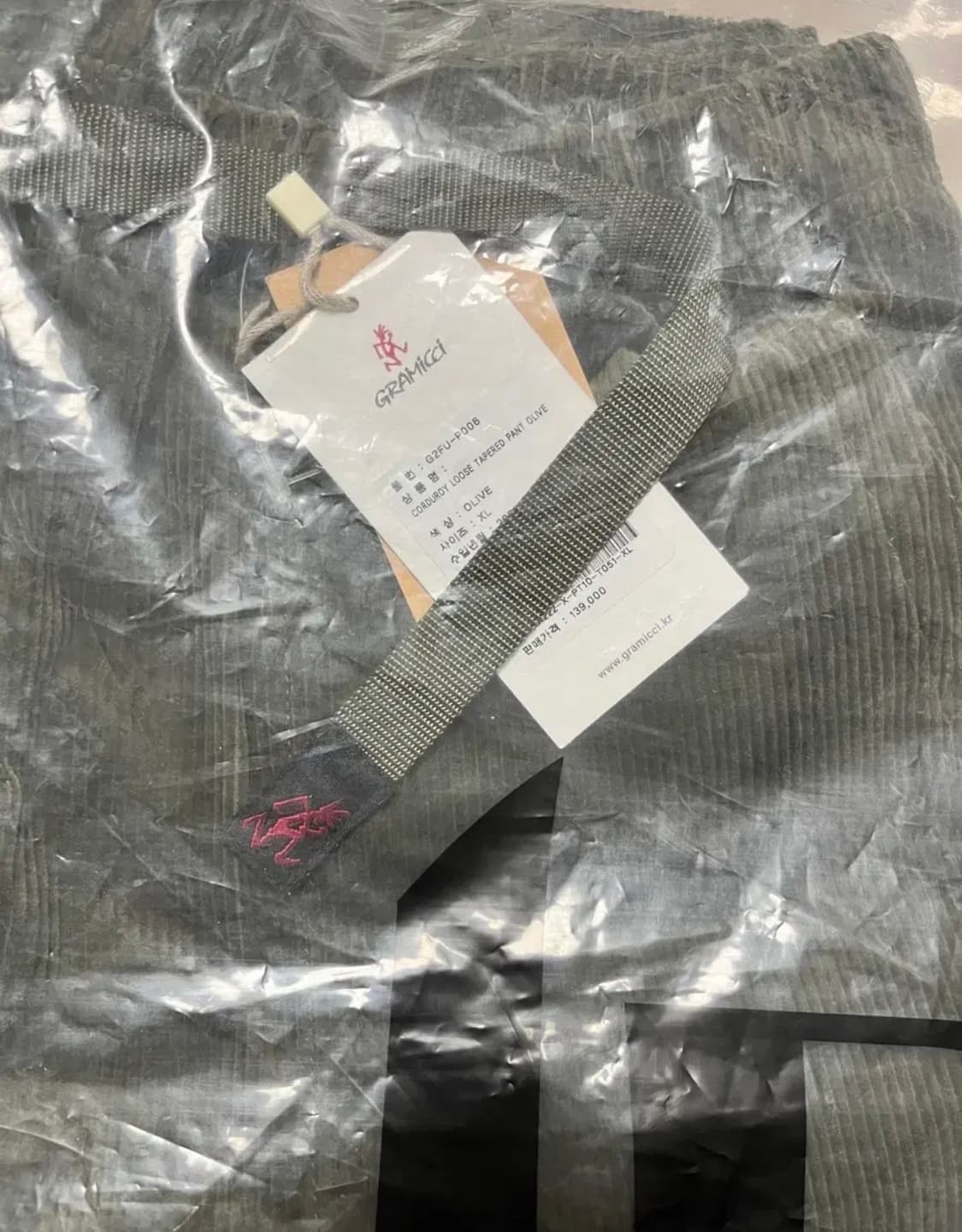 그라미치 루테 코듀로이 xl 다크 네이비, 올리브 상품이미지5