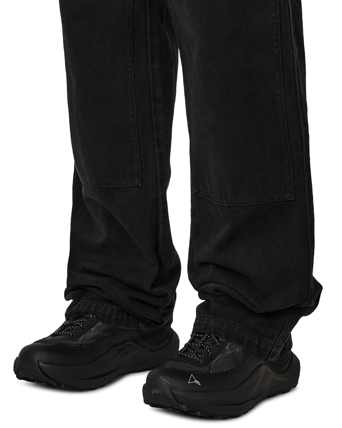 [S,M,L]로아 하이킹 26ss FOMES 더블 워시드 팬츠/블랙 상품이미지6