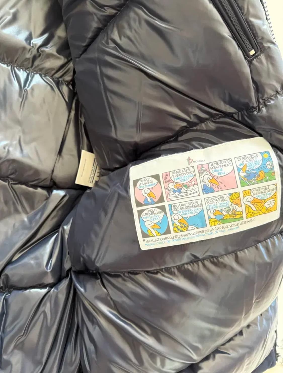 (4) 몽클레어 지니어스 첼란 셀란 CELAN 네이비 4사이즈 상품이미지3