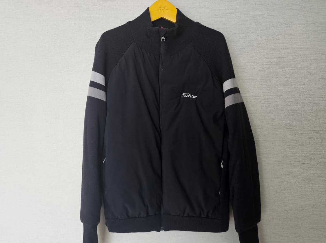 타이틀리스트 골프 방풍 니트 패딩 짚업 자켓 100사이즈 상품이미지1