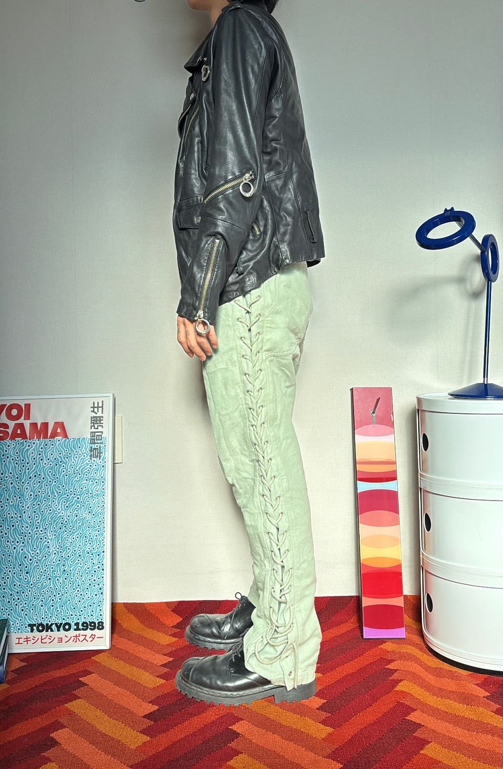 MAKIN JAN MA 09AW Bondage Leather Jacket 상품이미지4