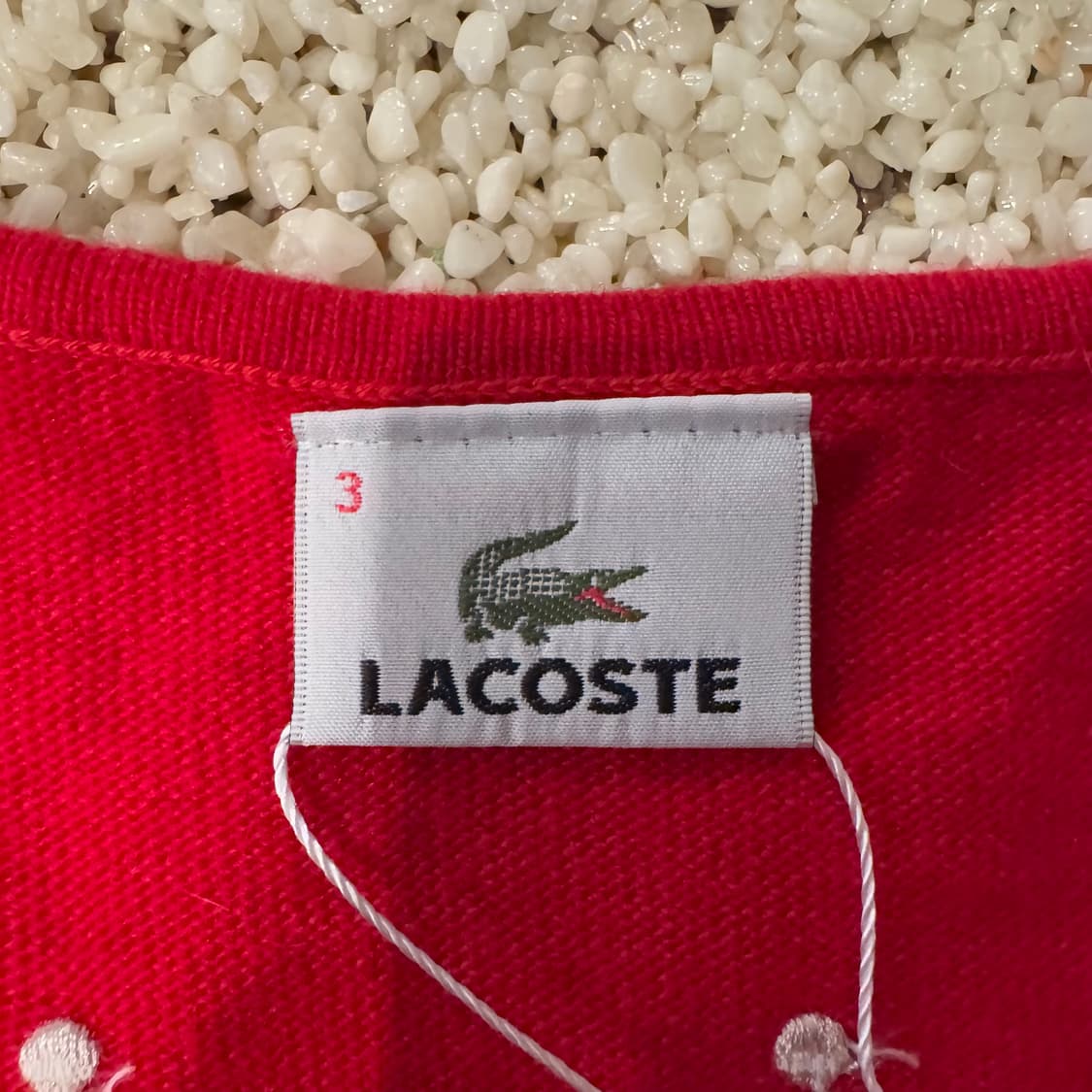 라코스테 긴팔 가디건 ⭐️272 상품이미지3