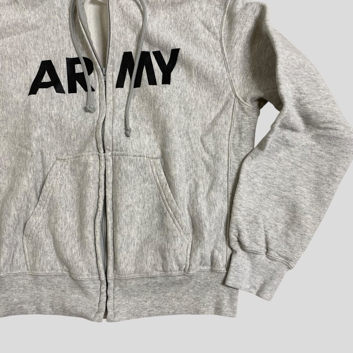 (L)미군 ARMY 스웨트 후드집업 상품이미지6