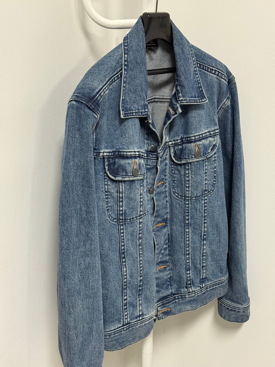 APC 아페쎄 데님 자켓 청자켓 중청 M 상품이미지3