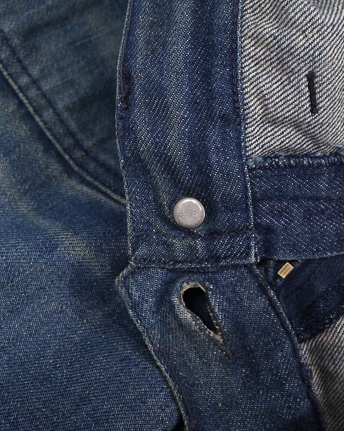 1960s USA 리바이스 벨보텀 플레어 데님 팬츠 빅E 화이트탭 빈티지 상품이미지6