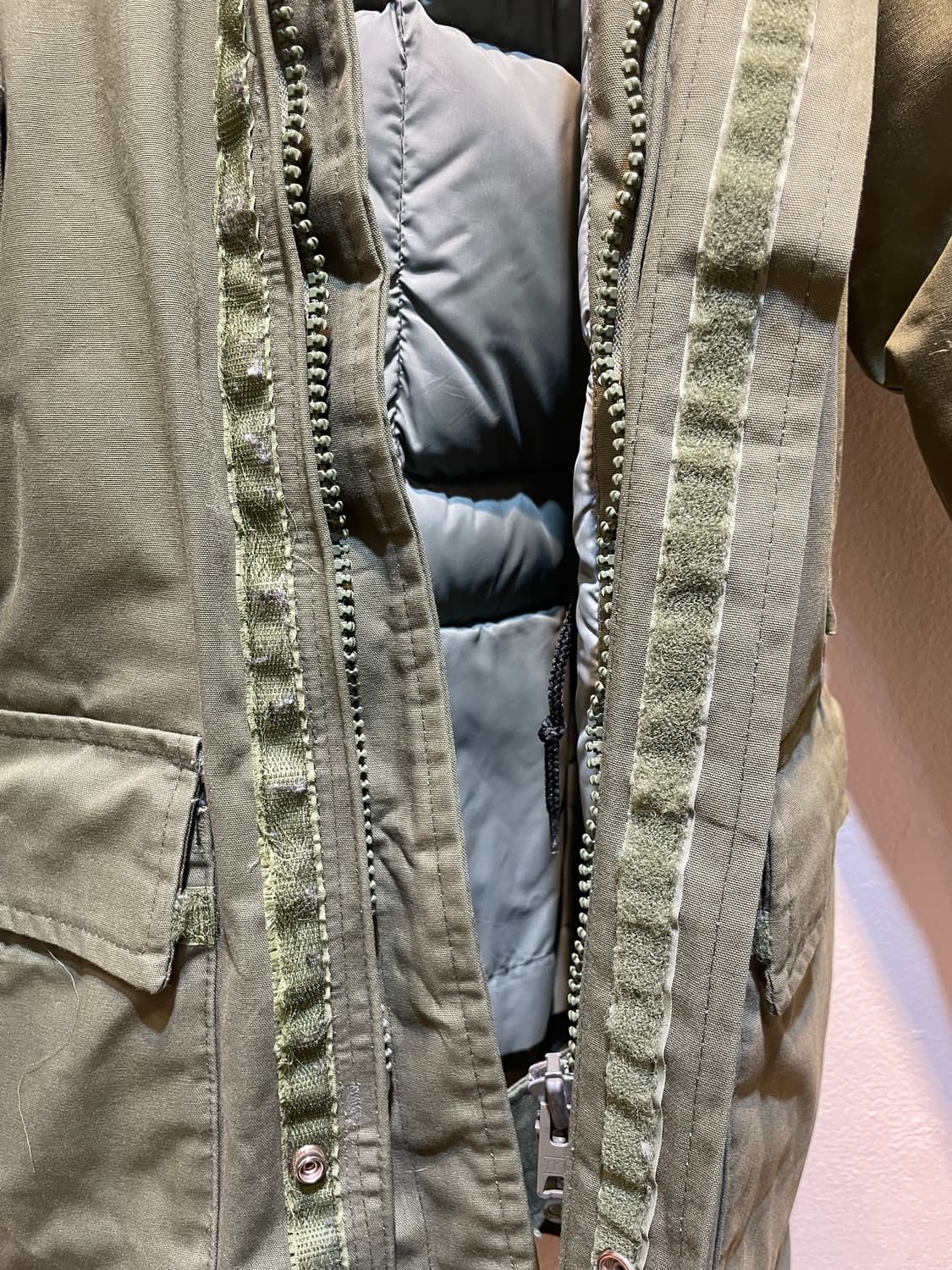 빈티지 Arctic 코튼 다운 야상 파카 상품이미지5