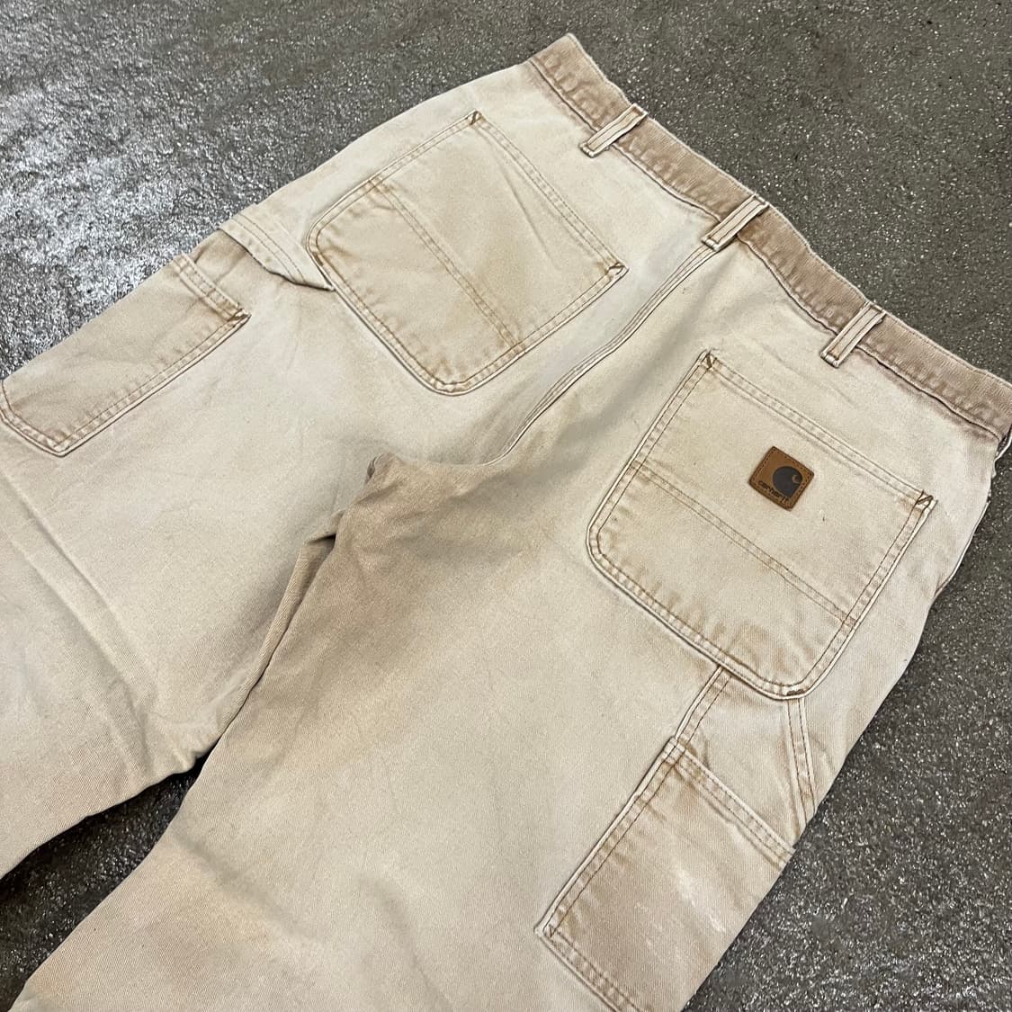 Carhartt 플란넬 라인드 카펜터 팬츠 (33“) 상품이미지5