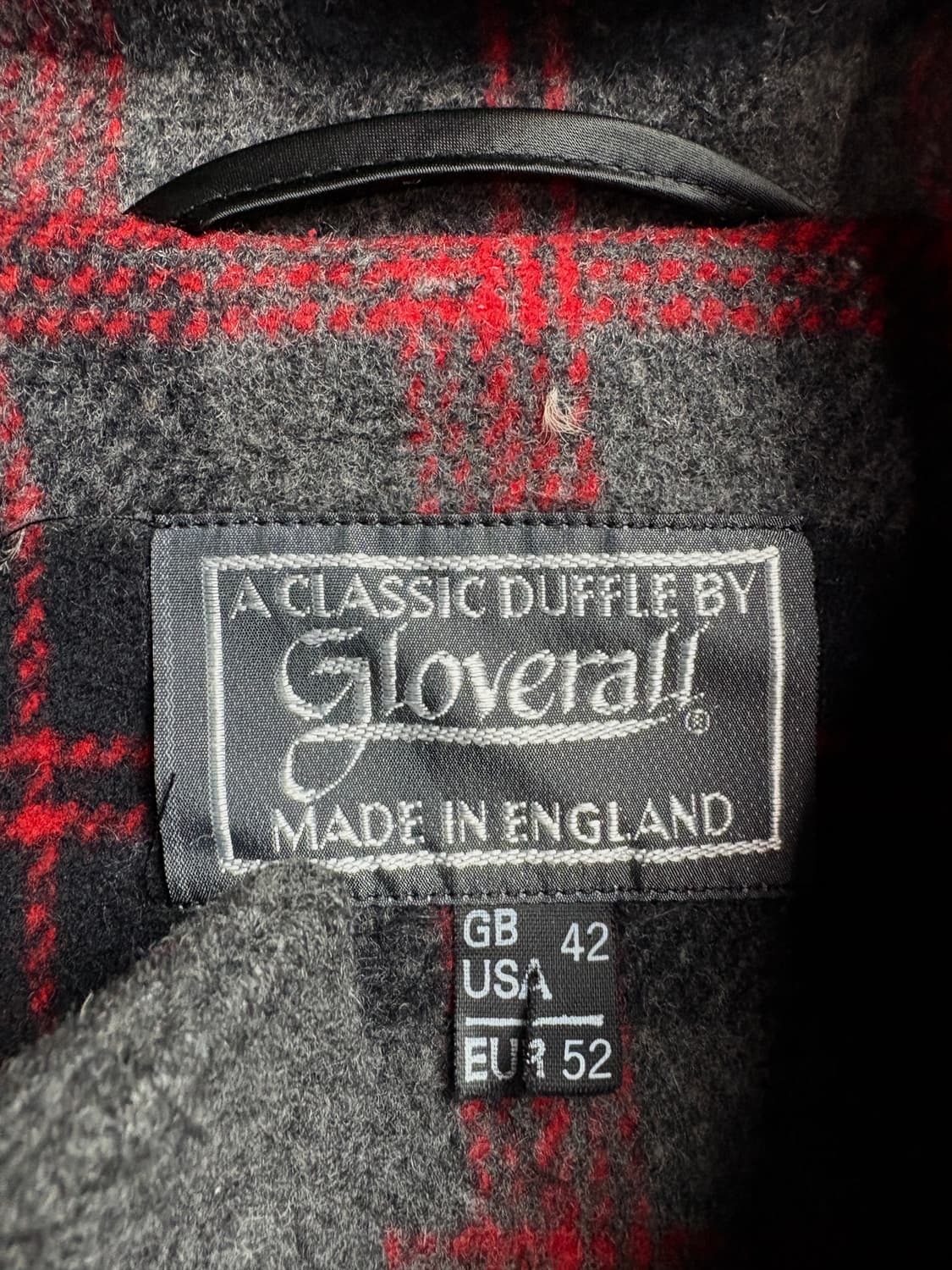 글러버올 잉글랜드 90s 더플 떡볶이 코트 2344 상품이미지3