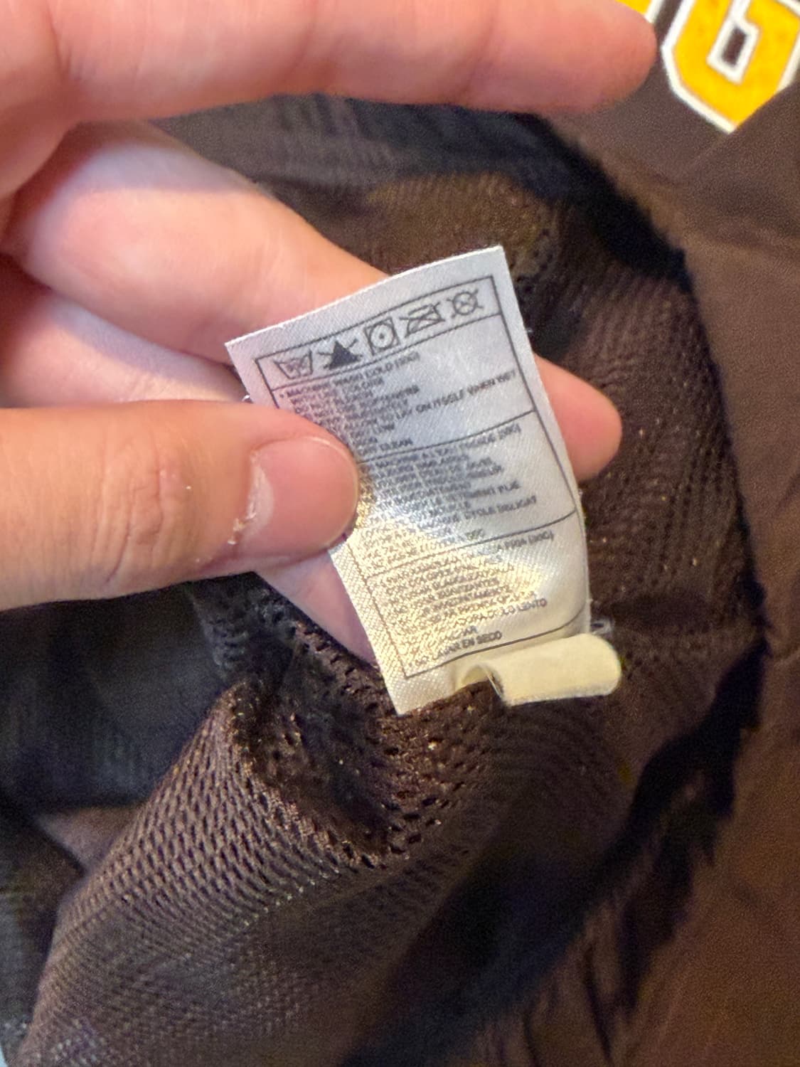 나이키 대장급 넥 스우시 바람막이 자켓 초코브라운 상품이미지5