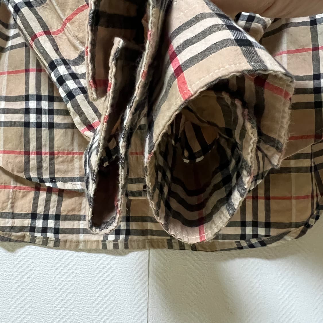 버버리 브릿 노바체크 셔츠 L 상품이미지6