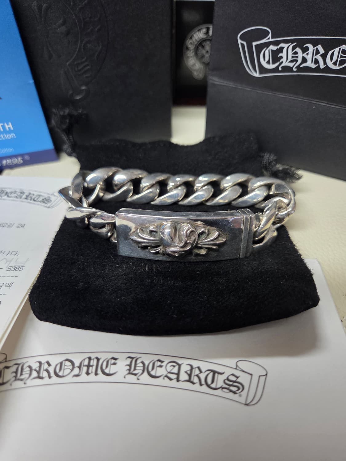 크롬하츠 ID 플로럴하트 클래식 팔찌 풀세트 상품이미지2