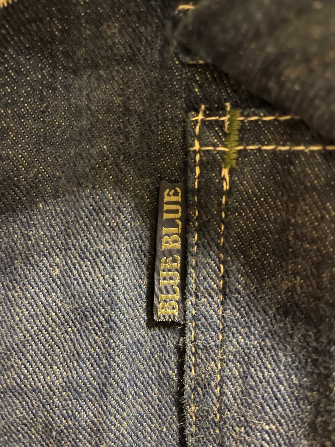 블루블루 데님 초어자켓 상품이미지3