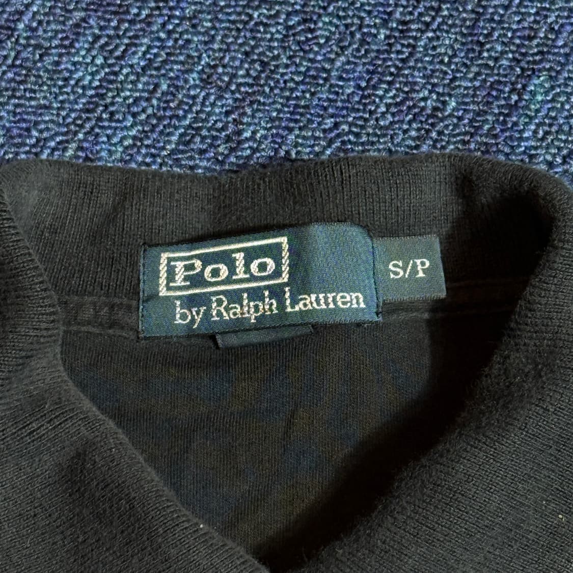 폴로 랄프로렌 블랙 카라티 상품이미지4