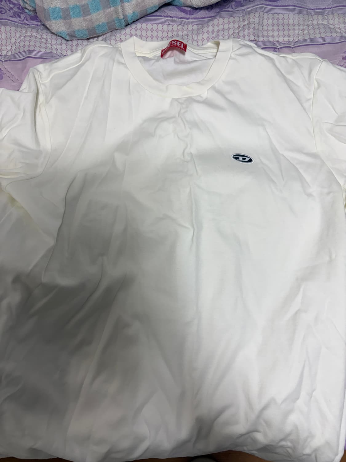 디젤 화이트 반팔 상품이미지3