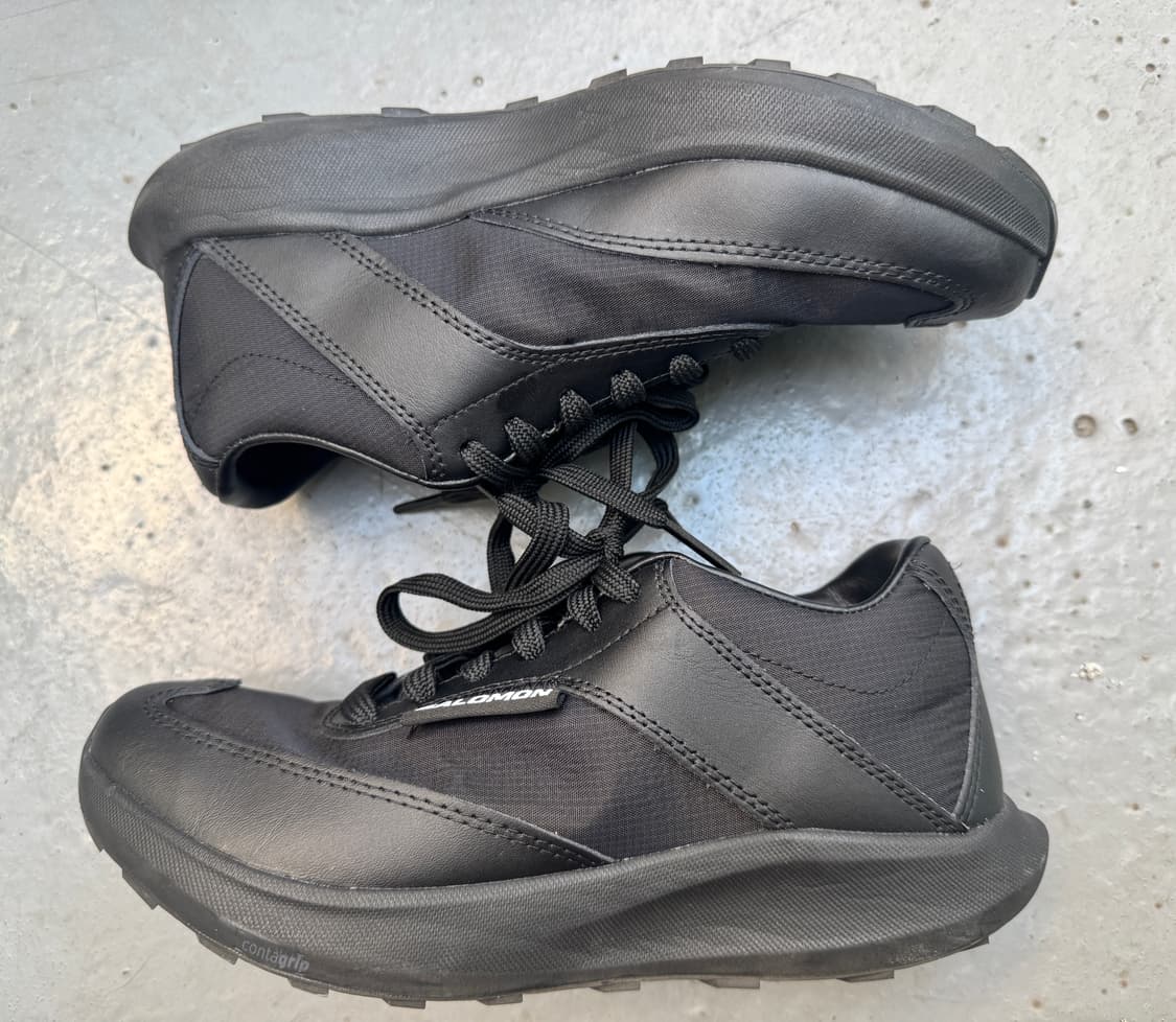 살로몬 x 꼼데가르송 SR90 블랙 SALOMON x CDG 상품이미지4