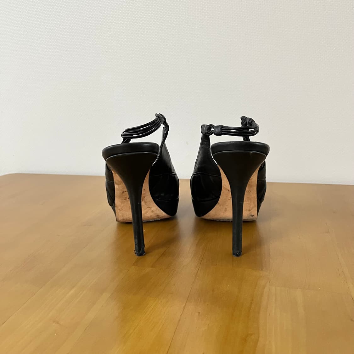 DIOR 디올 블랙 구두 슬링백 36 상품이미지5