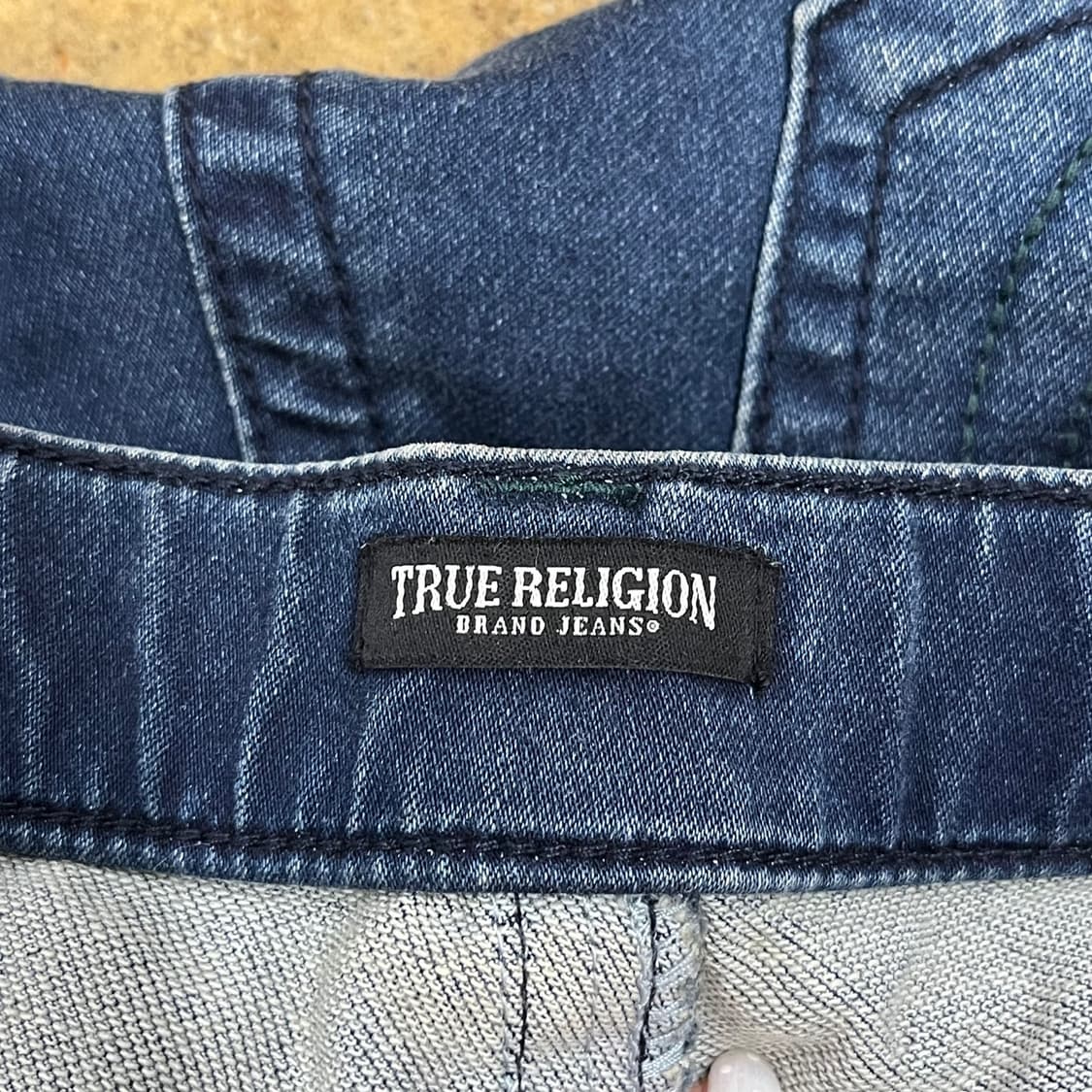 [정품/28] 트루릴리젼 데님 청바지 진청 b15 상품이미지5