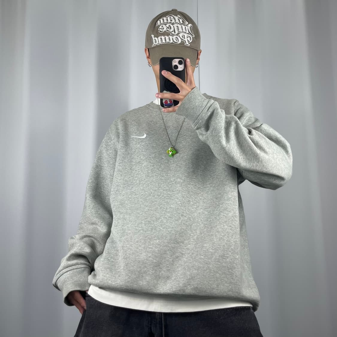 <나이키 스몰 스우시 맨투맨> No.1269 상품이미지2