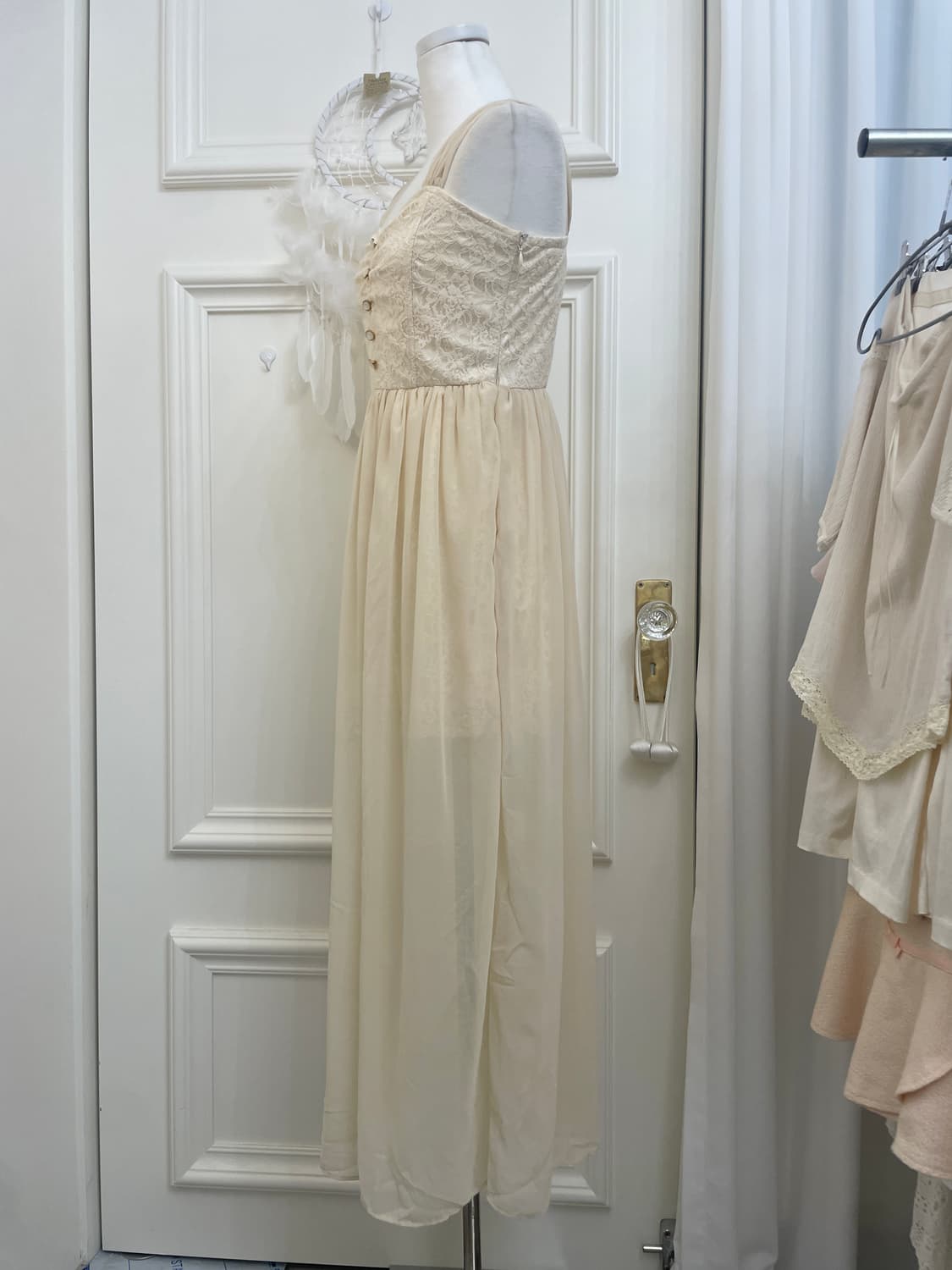 CECIL MCBEE lace shirring long opc 상품이미지2