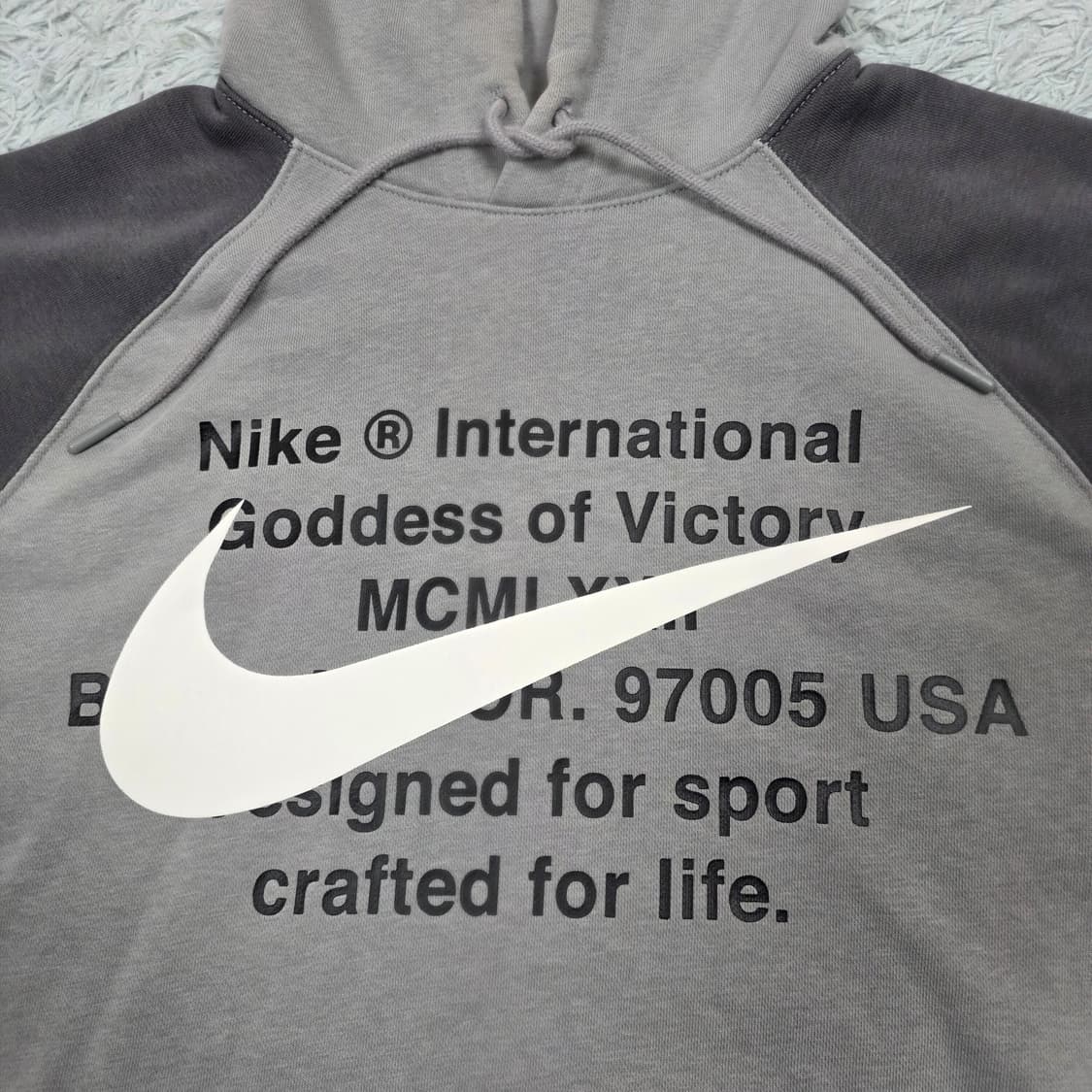 나이키 남성 퓨추라 스우시 후디 그레이 XL 상품이미지5