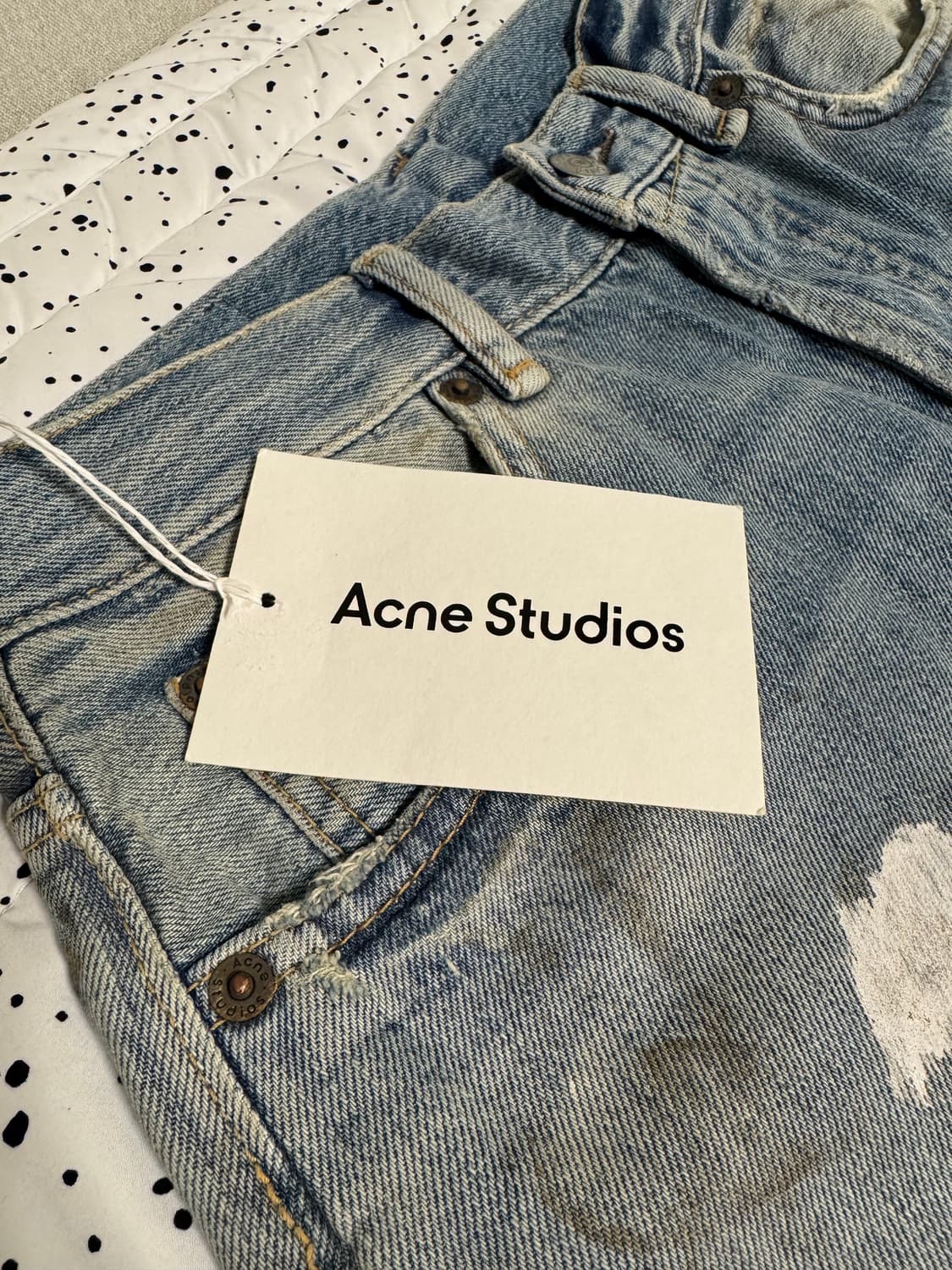 아크네  25fw데님 새상품 상품이미지4