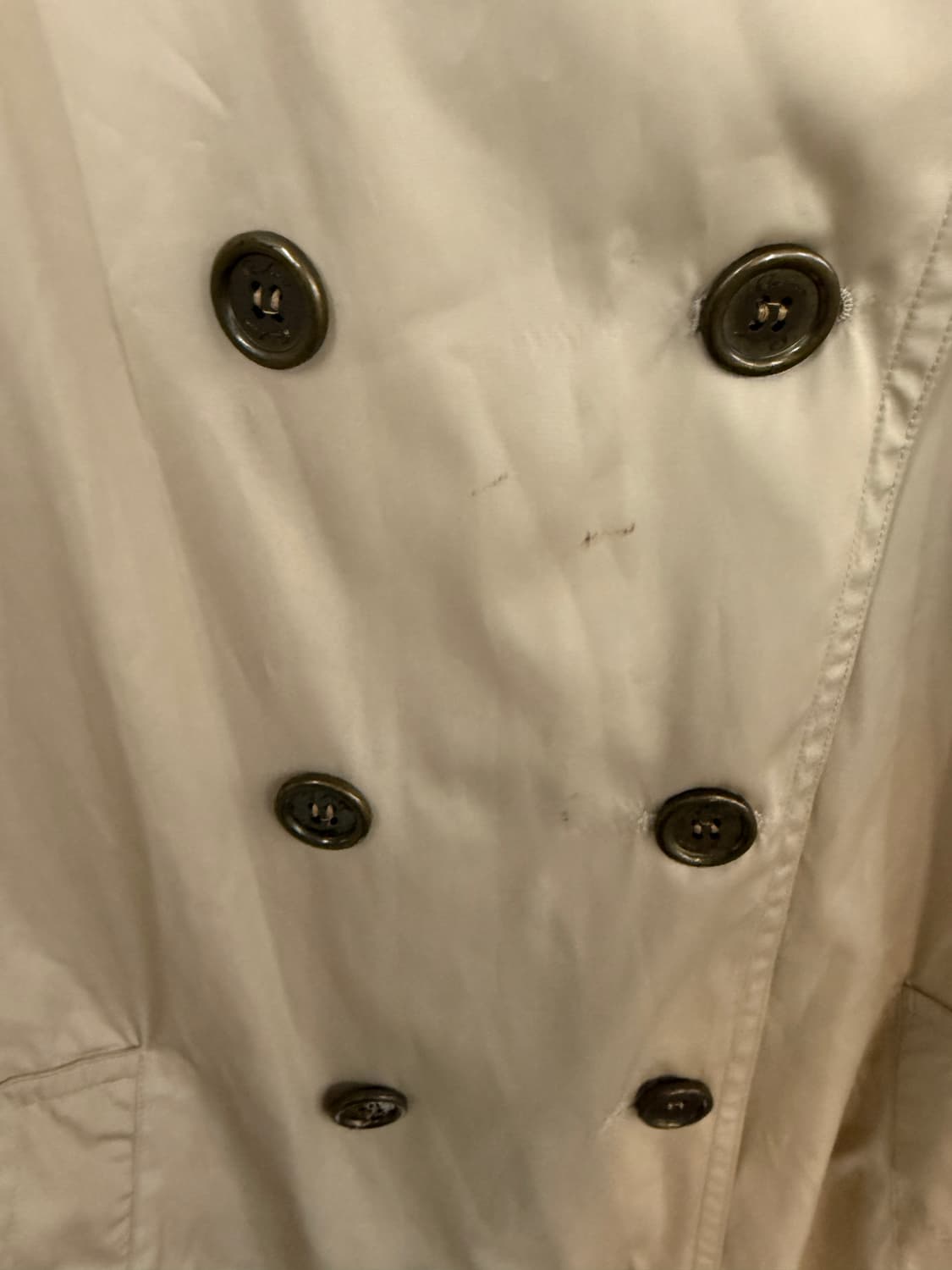 버버리 런던 베이지 트렌치 코트S 상품이미지6