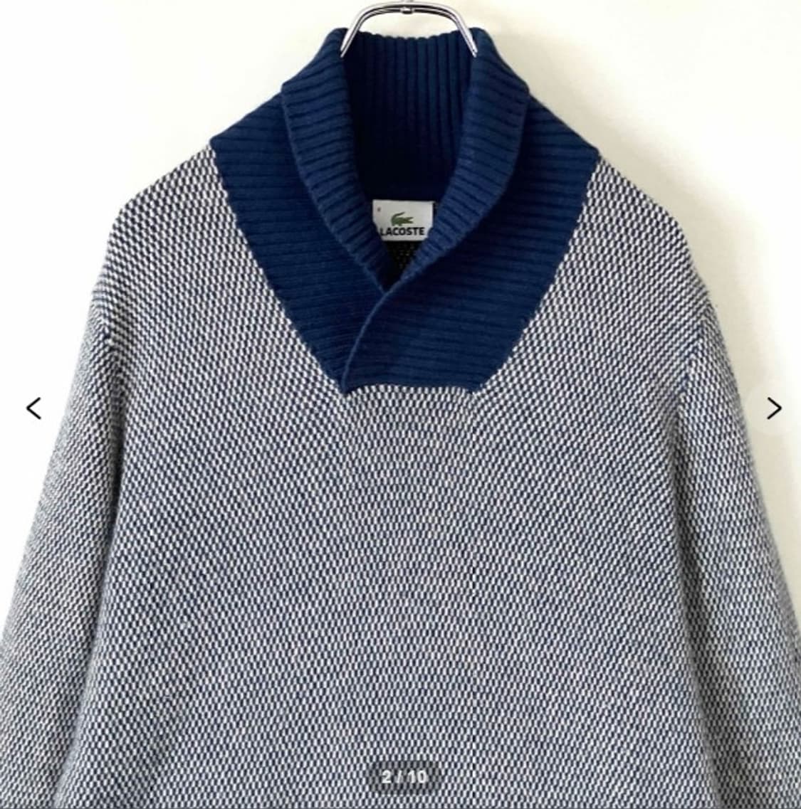 라코스테 숄카라 하찌  니트 상품이미지2