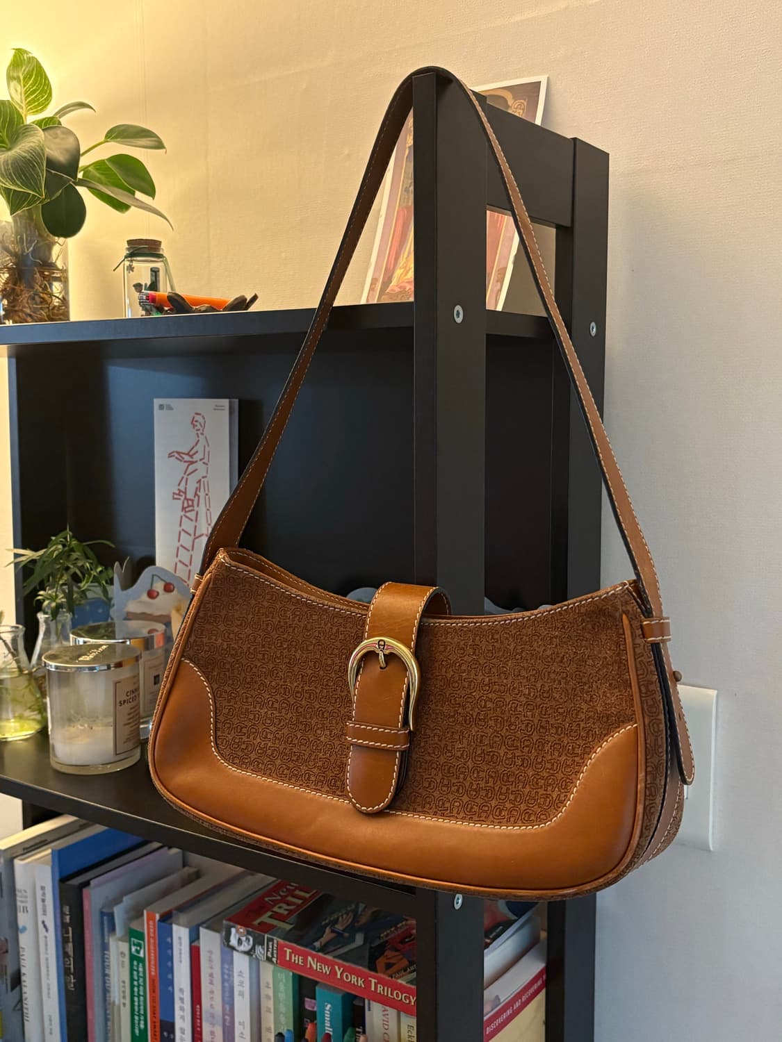 Aigner 아이그너 브라운 숄더백  상품이미지1