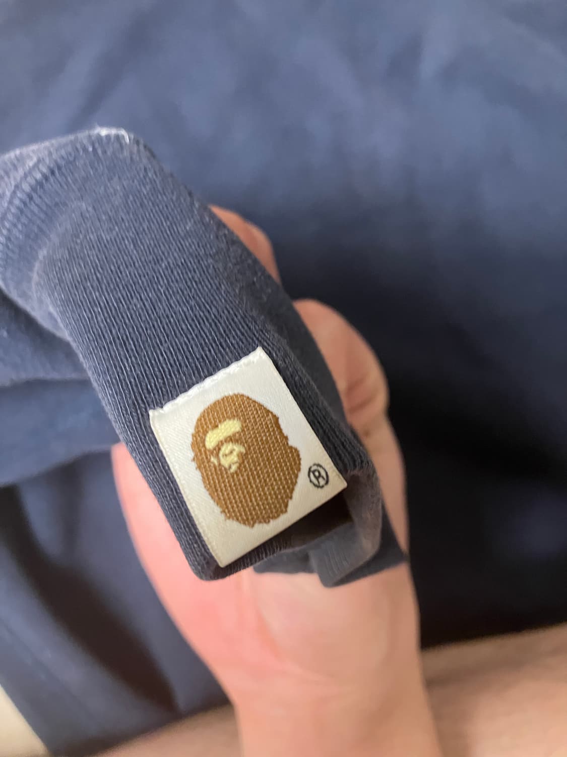 베이프 곤색 후드집업 판매합니다 상품이미지3