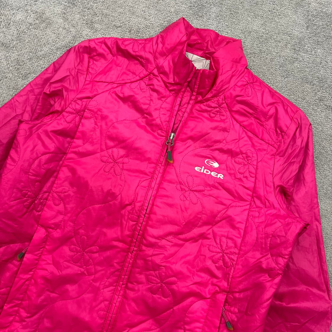 S 아이더 핑크 퀄팅 자켓 상품이미지2